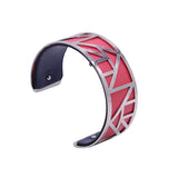 Reversible Bangles Silver Egypt Cuff Bracelet