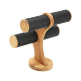 2-Layer Wood Bracelet Show Stand for Watch Organization