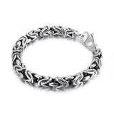 Men's Stainless Steel Chain Bracelet Punk