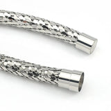 Stainless Steel Snakeskin Bracelet Men's Women's Jewelry
