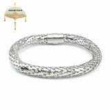 Stainless Steel Snakeskin Bracelet Men's Women's Jewelry