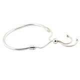 Sterling Silver Sliding Bangle Bracelet