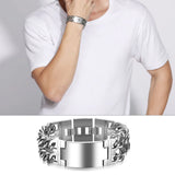 Titanium Steel Bangle Stainless Steel Wristband Jewelry Charm