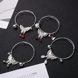 Heaven Officials Blessing Bracelet Women Tassel Bangles Ladies Butterfly Jewelle