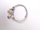 Women's Stone Charms Bracelet - Stylish Alluring Design