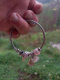 Women's Stone Charms Bracelet - Stylish Alluring Design