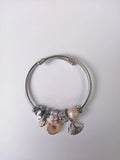 Women's Stone Charms Bracelet - Stylish Alluring Design