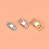 Square Buckle Bracelet Accessories 1 2 3 Rows Clasp DIY Hand Woven Jewelry