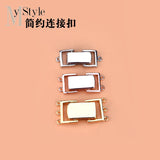 Square Buckle Bracelet Accessories 1 2 3 Rows Clasp DIY Hand Woven Jewelry