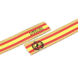 Spain Flag Bracelet Fabric Caballist