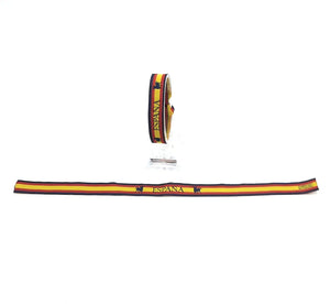 Spain & Bull Flag Bracelet Fabric