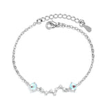 Moonstone Beidou Seven-Star Bracelet Female Women's Moonstone Bracelet