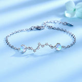Moonstone Beidou Seven-Star Bracelet Female Women's Moonstone Bracelet