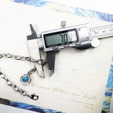 925 Sterling Silver Bracelet for Charm Stone - Unique Gift for Women
