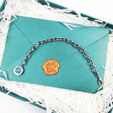925 Sterling Silver Bracelet for Charm Stone - Unique Gift for Women