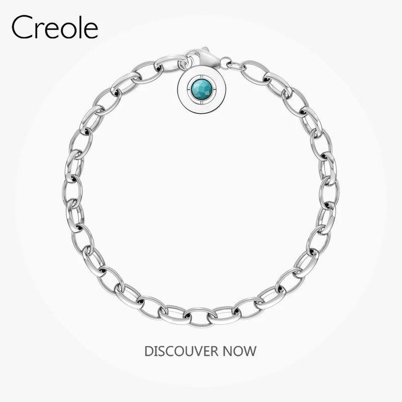 925 Sterling Silver Bracelet for Charm Stone - Unique Gift for Women