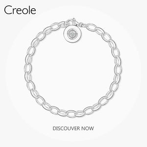 Classic Bracelet for Women, 925 Sterling Silver Gift with Combined Charms