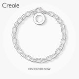 Classic Bracelet for Women, 925 Sterling Silver Gift with Combined Charms
