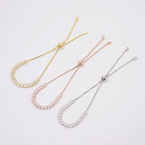 Adjustable Bracelet High Zircon Beads Jewelry for Women
