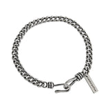 925 Sterling Silver Geometric Chain Bracelet for Women