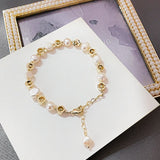 Women's Freshwater Pearl Adjustable Bracelet, Light Jewelry