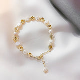 Women's Freshwater Pearl Adjustable Bracelet, Light Jewelry