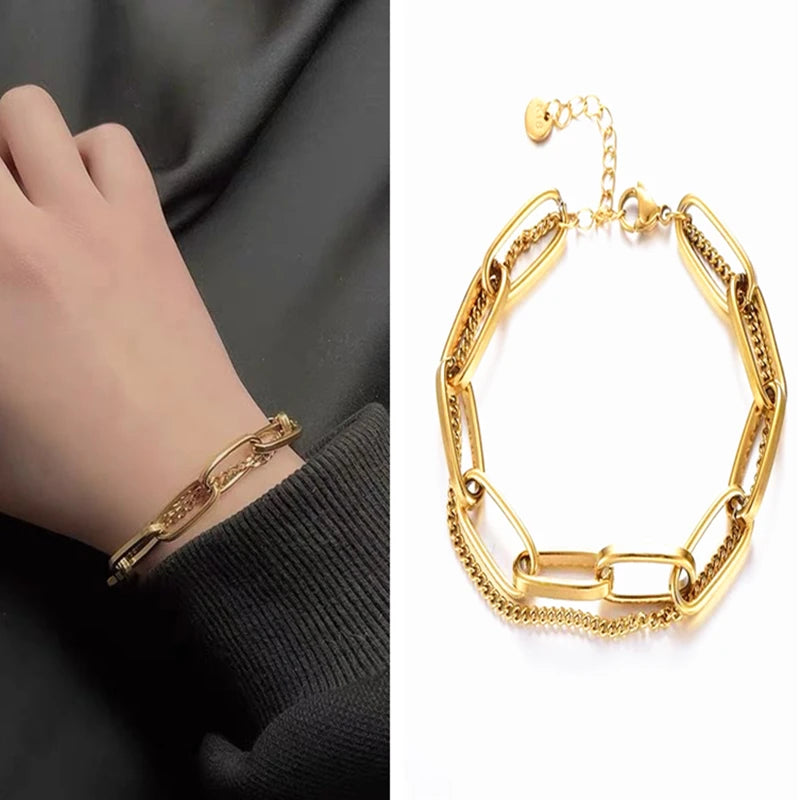 Stainless Steel Bangle Bracelet for Women