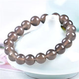 Tea Crystal Beads Bracelet Unisex Healing Energy Jewelry