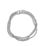 Crystal Three Layer Bracelet for Women