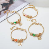 Bracelet for Women Twelve Constellation DIY Big Hole Bead
