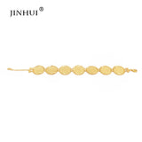 Couple Coin Bracelet Set Men Women Wedding Bangle Jewelry