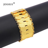African Wedding Party Couple Bracelet Coin Bracelets for Women