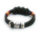 Spain Army Green Bracelet Knot Flag