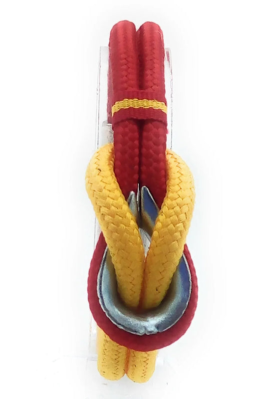 Spain Flag Knot Bracelet