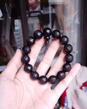 Wooden Rosary Buddha Bracelet Stretch Lucky Bracelet