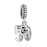 21 Years Of Love Pendant Dangle Charm for Bracelet Bangle DIY Jewelry