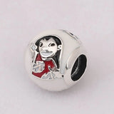 Bead Charm Lilo Girl & Rabbit Charms Bracelet DIY Jewelry