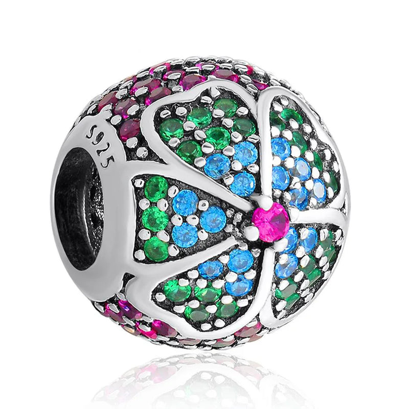 Bead Glorious Blooms Charm Bracelet for Women DIY Jewelry