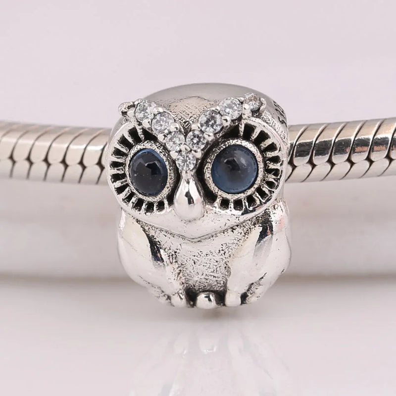 Bead Owl Charm Bracelet for DIY Jewelry Making