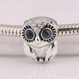 Bead Owl Charm Bracelet for DIY Jewelry Making