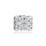 Clear Sparking Charm 925 Silver Bracelet Beads for Jewelry Making