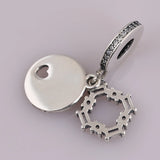 Crystal Pendant Dangle Bracelet Bangle for Women DIY Jewelry