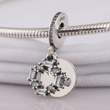 Crystal Pendant Dangle Bracelet Bangle for Women DIY Jewelry