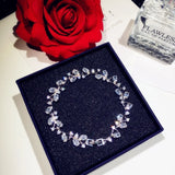 Wreath Bracelet S925 Sterling Cubic Zirconia Fine Jewelry