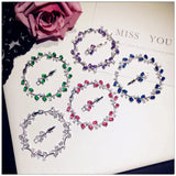 Wreath Bracelet S925 Sterling Cubic Zirconia Fine Jewelry