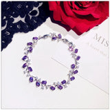 Wreath Bracelet S925 Sterling Cubic Zirconia Fine Jewelry