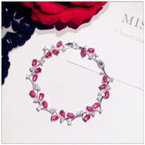 Wreath Bracelet S925 Sterling Cubic Zirconia Fine Jewelry