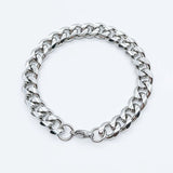 Men's Stainless Steel Cuba Link Chain Bracelet Hip Hop Rock Jewelry