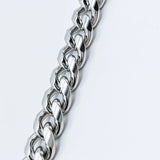 Men's Stainless Steel Cuba Link Chain Bracelet Hip Hop Rock Jewelry