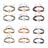 Natural Stone Beads Bangle Bracelet Women Jewelry